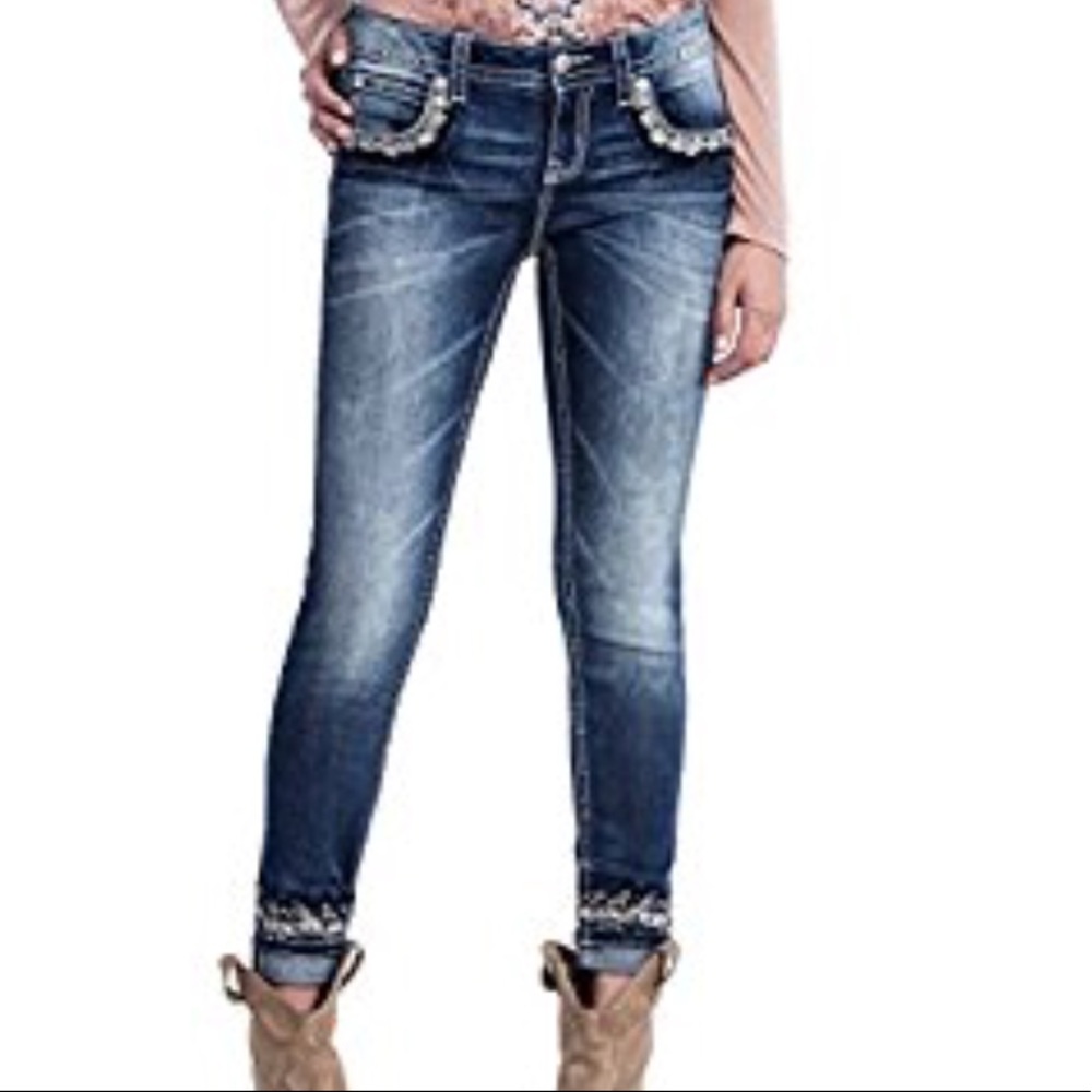 Miss me mid-rise ankle skinny jeans